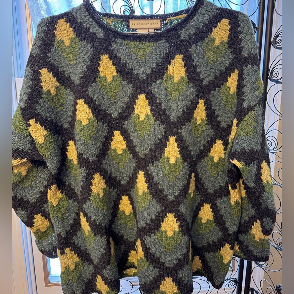 Susan Martin vintage wool pullover sweater